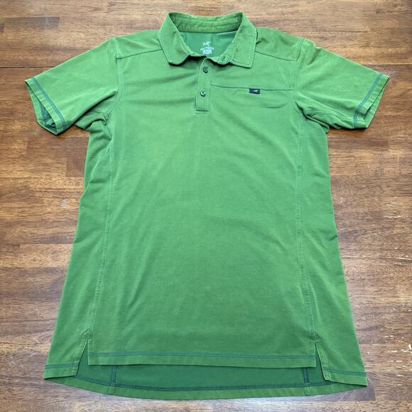 Arcteryx Captive Polo Shirts Mens Medium Performance Stretch Short Sleeve 3 Pack - Picture 2 of 12